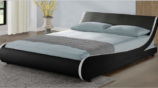 O plutônio estofado do italiano do quadro da cama adornou no rei Size da cabeceira