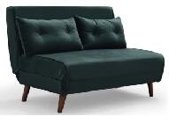 BSCI durável Sofa Bed Single With dobrável 4 pés de madeira e espuma alta da superação