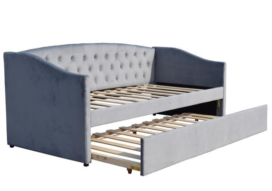 Gêmeos adornados estofados rodam a forma de Cruve do Daybed