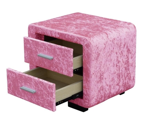 Pequena e prática mesa de cama de tecido rosa conveniente para a loja CE