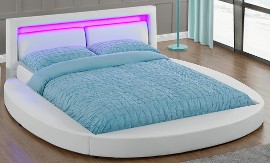 O quadro branco personalizado da cama da tela de veludo esmagou o OEM do ODM da cama de casal de veludo