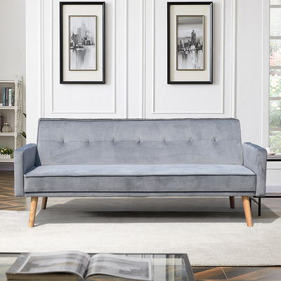 Sofá-cama conversível Sofá-cama ajustável Dormitório moderno Casa reclinável Sofá-cama reversível