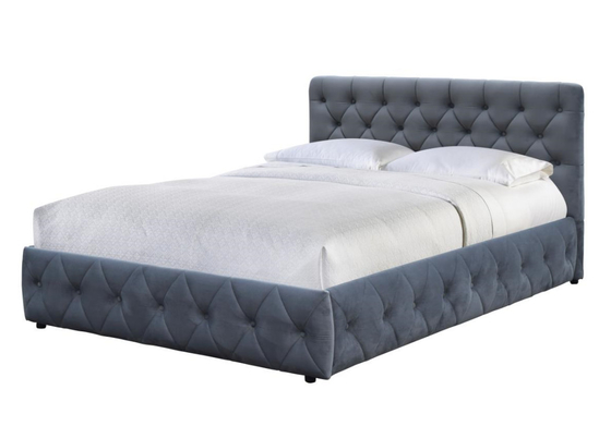 Estrado de cama otomano estofado de veludo de pelúcia cama king size armazenamento para quarto