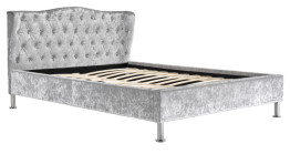 A cama de plataforma da madeira compensada do OEM molda o rei moderno Size Bed Designs
