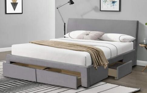 Cama dobro confortável do armazenamento do tamanho do projeto simples com gavetas por atacado