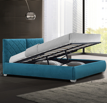 o conjunto moderno da cama de casal do elevador de gás 500lbs exigiu