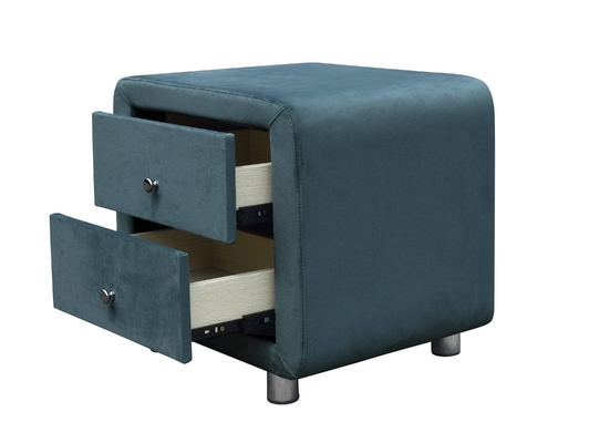 Mesa de cama de tecido de design moderno com cor opcional para o seu estilo de decoração do quarto.