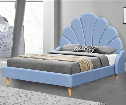 Rei Bed do rei Size Linen Upholstered