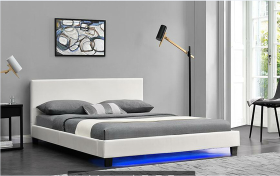 O diodo emissor de luz de 140 X200 CM estofou a cama
