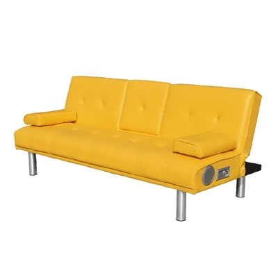 Sala dobrável de Sofa Bed European Style Living da música do suporte de copo