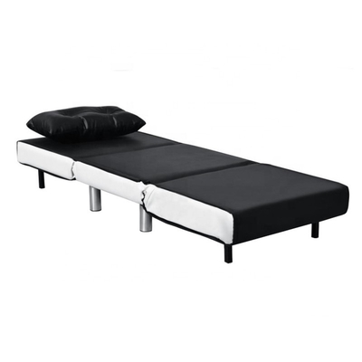 ODM do OEM da tela do plutônio de Sofa Bed do tamanho do canto de veludo único